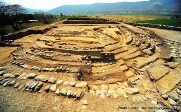 Montegrande archaeological site, Peru.
