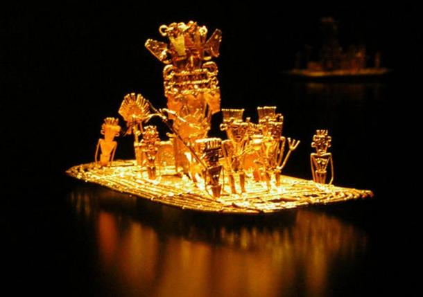 La Balsa Muisca, Museo del Oro, Colombia
