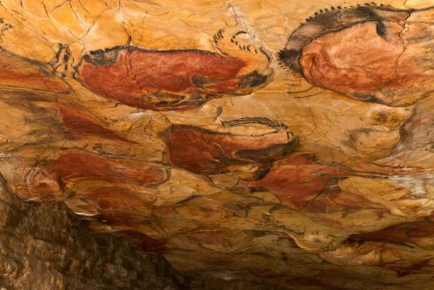 Paintings in Altamira Cave in Spain include some from the Gravettian culture.