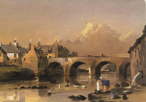 Partick Bridge over the Kelvin, 1846.