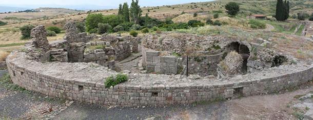 Temple of Telesphorus in the Sanctuary of Asclepius, Pergamum, Turkey
