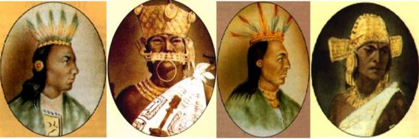 The Search for El Dorado – Lost City of Gold Portraits-of-rulers-of-Muisca