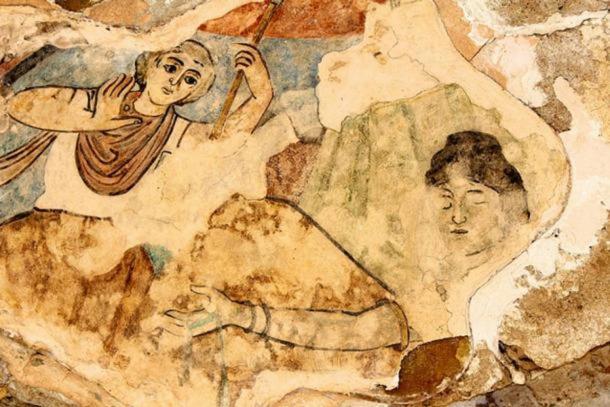 Example of mosaic found at the Roman ruins of Salamis.