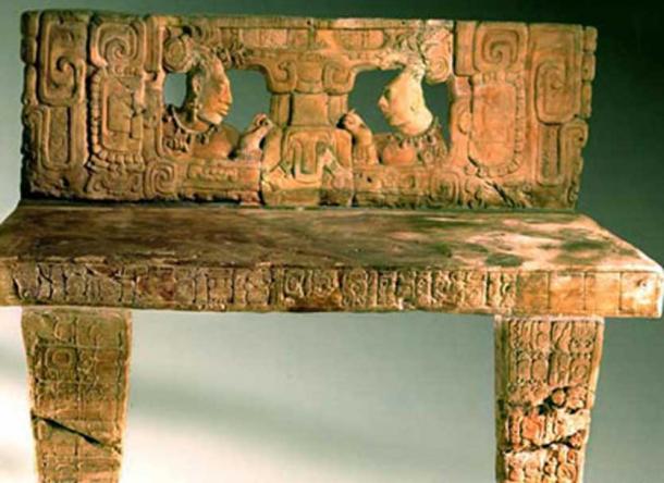 The legendary Yucatan Hall of Records found at Yaxchilan? Strange Labyrinths and Edgar Cayce Stone-throne-recovered-from-Piedras-Negras