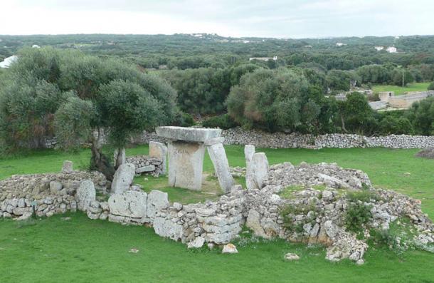 Talatí de Dalt sitio arqueológico, Menorca, España.