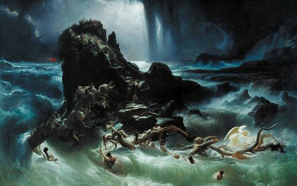 "El Diluvio" de Francis Danby, 1840. 