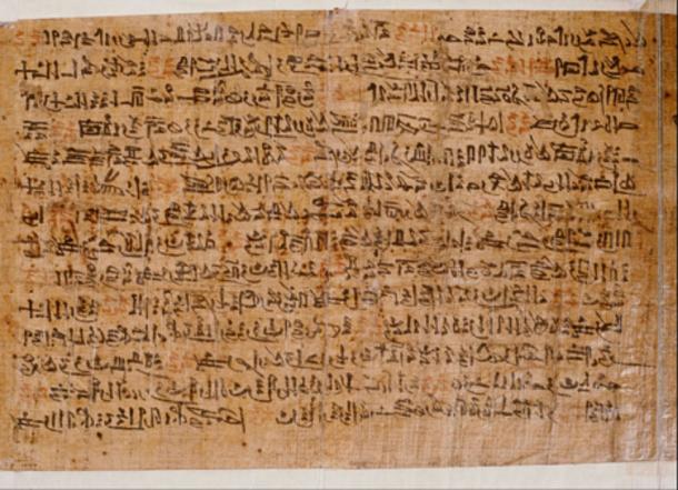 The Ipuwer Papyrus from the late Twelfth Dynasty contains the ‘Admonitions of Ipuwer’ an incomplete literary work. Rijksmuseum van Oudheden, Leiden. 