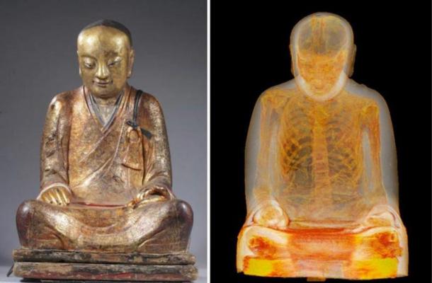 The Mummified Monk Inside a Buddha Statue