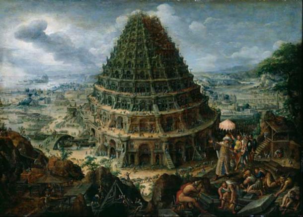 Marten van Valckenborch the Elder - The Tower of Babel. 