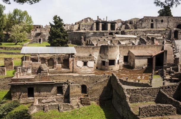 The city of Pompeii 