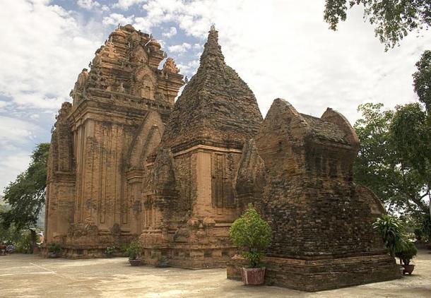 Las torres de Po Nagar están situados en una colina en el sur de Vietnam.