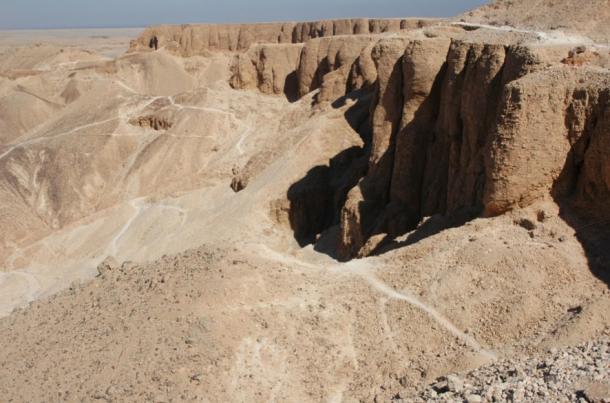 Famoso Valle de Egipto de los Reyes.