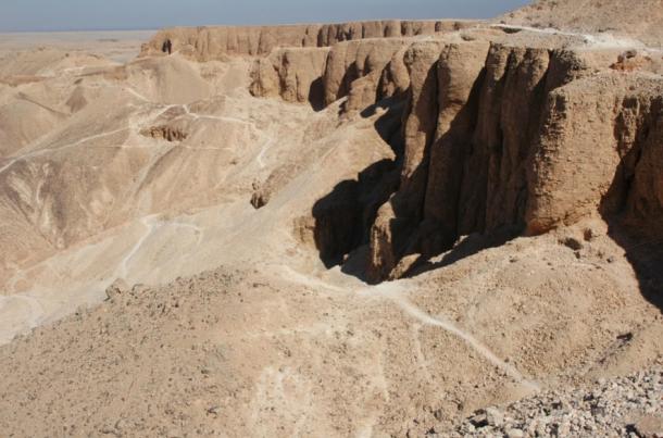 Famoso Valle de Egipto de los Reyes. 