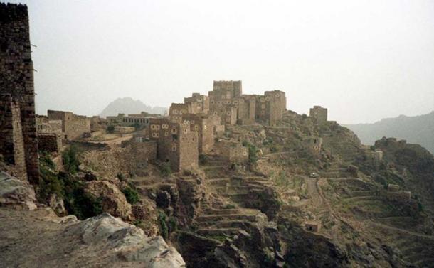Village of Shaharah, Yemen.