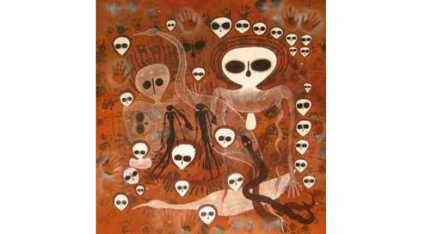 El misterioso Arte aborigen de la roca de la Wandjinas