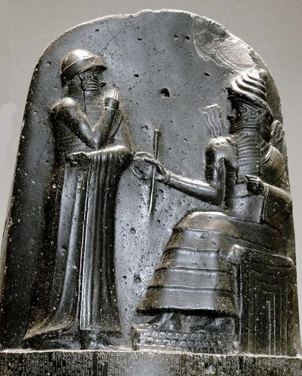 The Fierce Amorites and the First King of the Babylonian Empire Basalt-stele-Code-of-Hammurabi