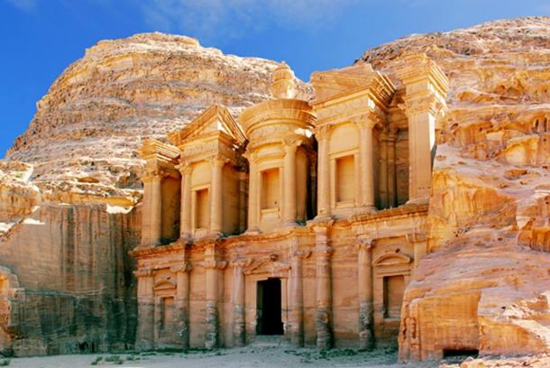 The magnificent ancient city of Petra, Jordan. 
