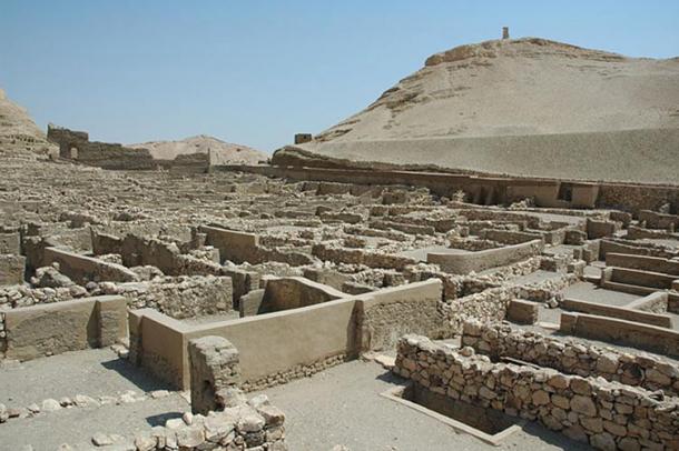 Ancient Egyptian workmans village "deir el-medina