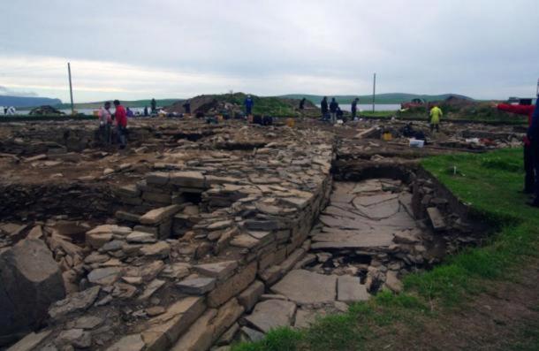 Excavations at the Ness of Brodgar on mainland Orkney