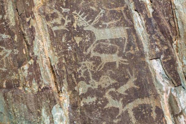 Ancient art in the Altai Mountains, Russia. While the world's best-known cave art exists in France and Spain, examples of it abound throughout the world.