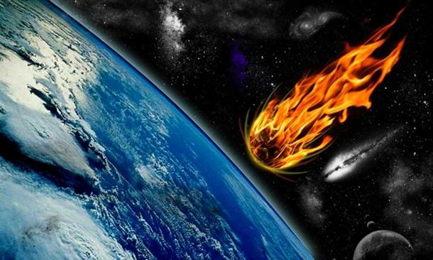 Meteor strike.