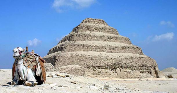 The Saccara Pyramid of Djoser, Egypt.