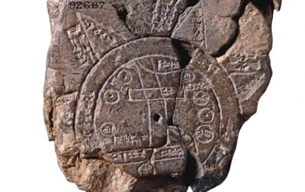 The Babylonian map of the world sheds light on ancient persp Babylonian-map-of-world