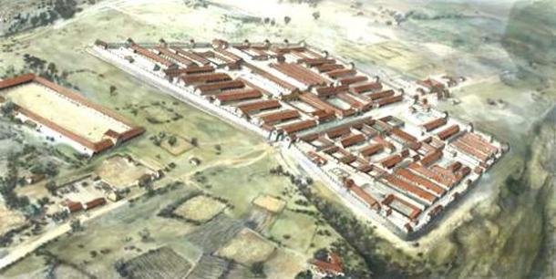 Massive Roman military camp in Germany