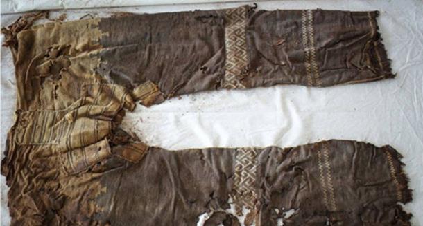 The oldest trousers in the world at 3,000 years, found in 2014 in China