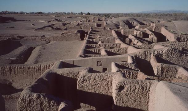 Part of the Paquimé (Casas Grandes) site, Mexico.