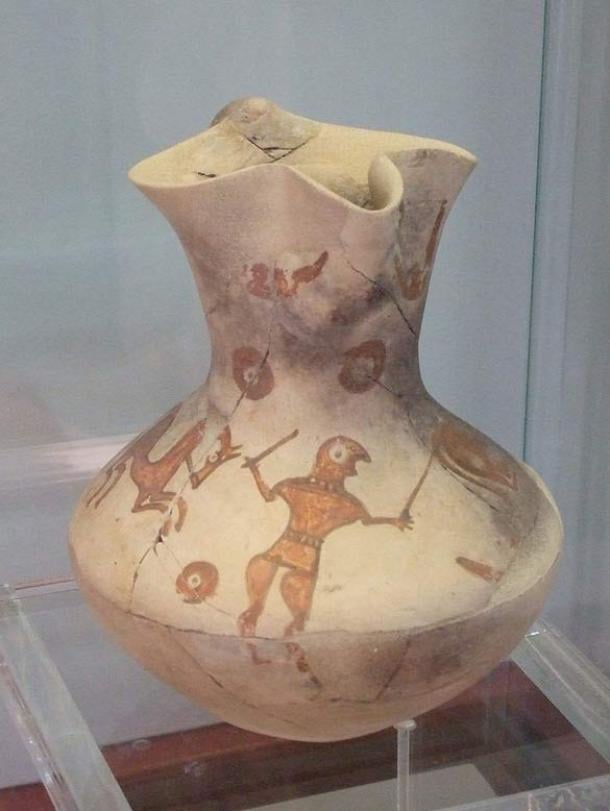 A pitcher from ancient Numancia.