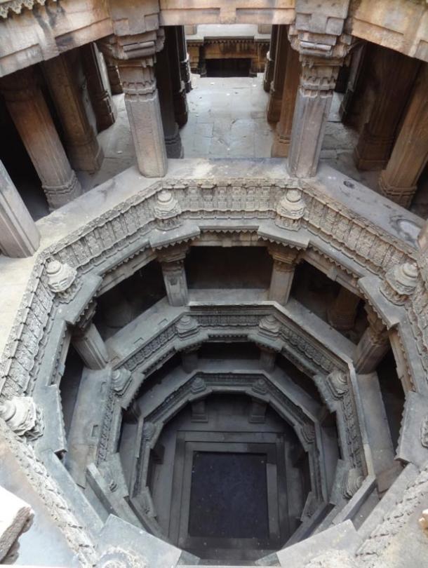 Featured image: A beautiful step well in Ahmedabad, India; like many others it has gone dry because the water table is even lower now than when it was constructed many years ago.