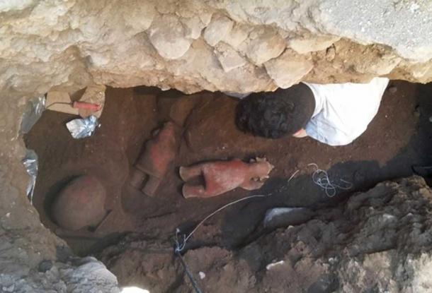 A tomb was recently uncovered in Colima, Mexico that held bones and ancient figurines that dated to 1,700 years ago.