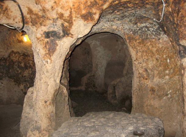 An underground house in Cappadocia