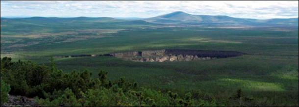 The 'most important' sites in the world for the study of permafrost is located near the village of Batagai, in Verkhoyansk district, some 676 kilometres (420 miles) north of Yakutsk, capital of the Sakha Republic.