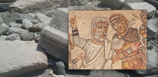  MISTAKEN IDENTITY? MOSAIC IN ISRAEL PURPORTED TO SHOW ALEXANDER THE GREAT, BUT SOME NOT SO SURE Mistaken-Identity