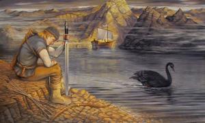 Lemminkäinen and the black swan.