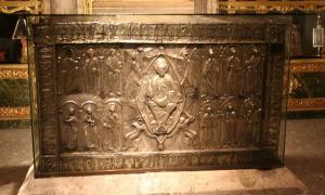 The ark that contains the Sudarium of Oviedo.