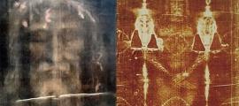 The Shroud of Turin: modern, digitally processed image of the face on the cloth