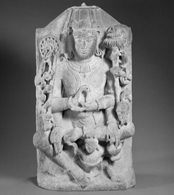 12th century sculpture showing one of the yoga positions from the Bhagavad Gita. (Fæ / Public Domain)