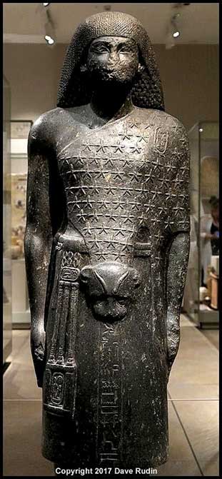 Aanen, an astronomer priest, “one who knows the procession of the sky”, was the brother of the powerful Queen Tiye, wife of Amenhotep III. Here, as the second priest of Amun, he is portrayed wearing the leopard-skin of office. 18th Dynasty. Museo Egizio, Turin, Italy.