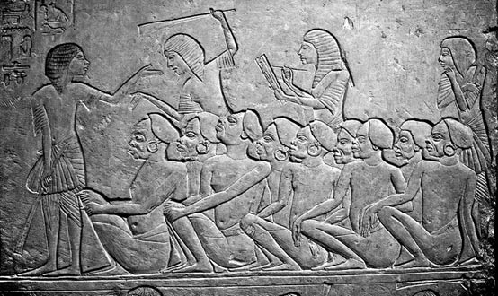 Ancient Egyptian slave market