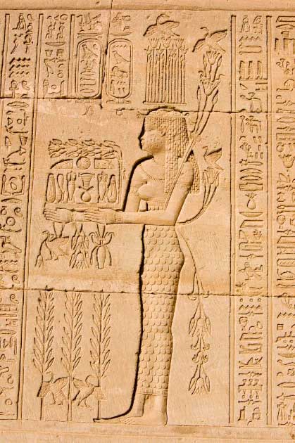 Sacerdotisa del antiguo Egipto para el dios Hapi. (BasPhoto / Adobe Stock)