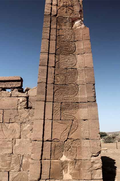 Apedemak as a coiled snake with lion’s head. (Clemens Schmillen/ CC BY-SA 4.0)