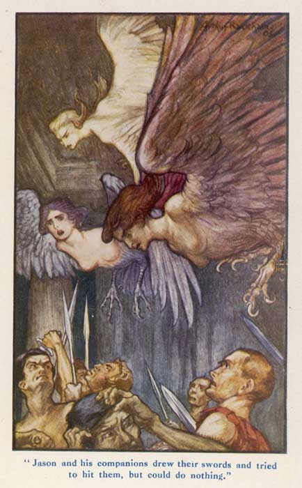 Argonauts and the Harpies (Archivist / Adobe)