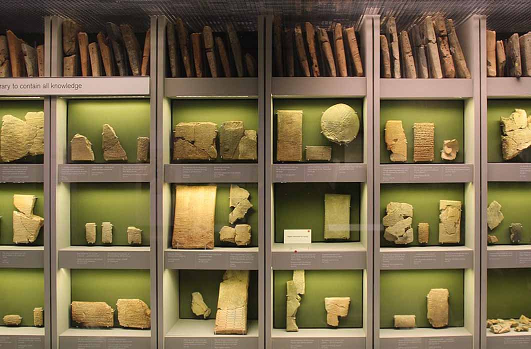 Library of Ashurbanipal Mesopotamia 1500-539 BC Gallery, British Museum, London, England (Gary Todd / CC0)