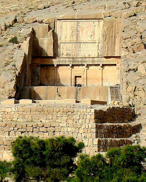 Artaxerxes III tomb in Persepolis. (Public Domain)