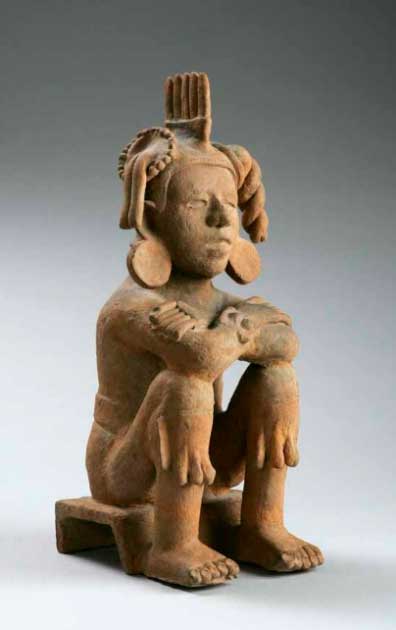 Ксочипилли, ацтекский бог танца и музыки, 900-1500 гг. н.э. (Ломбардский музей / CC BY 3.0)