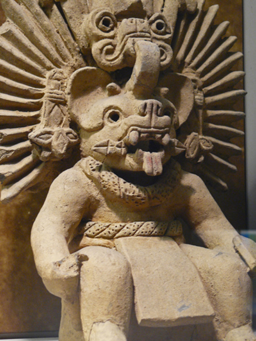 Bat God from Zapotec Period IIIA. 