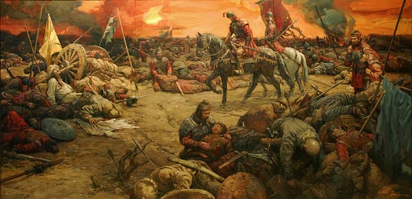 Battle between the Xiongnu and the Han
